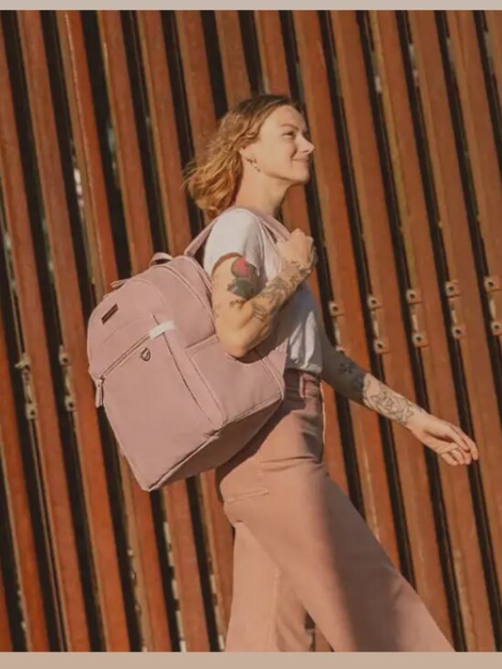 Petunia Pickle Bottom 2-in-1 Provisions Diaper Bag -Toffee Rose main image 7